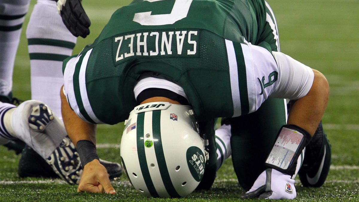 New York Jets quarterback Mark Sanchez