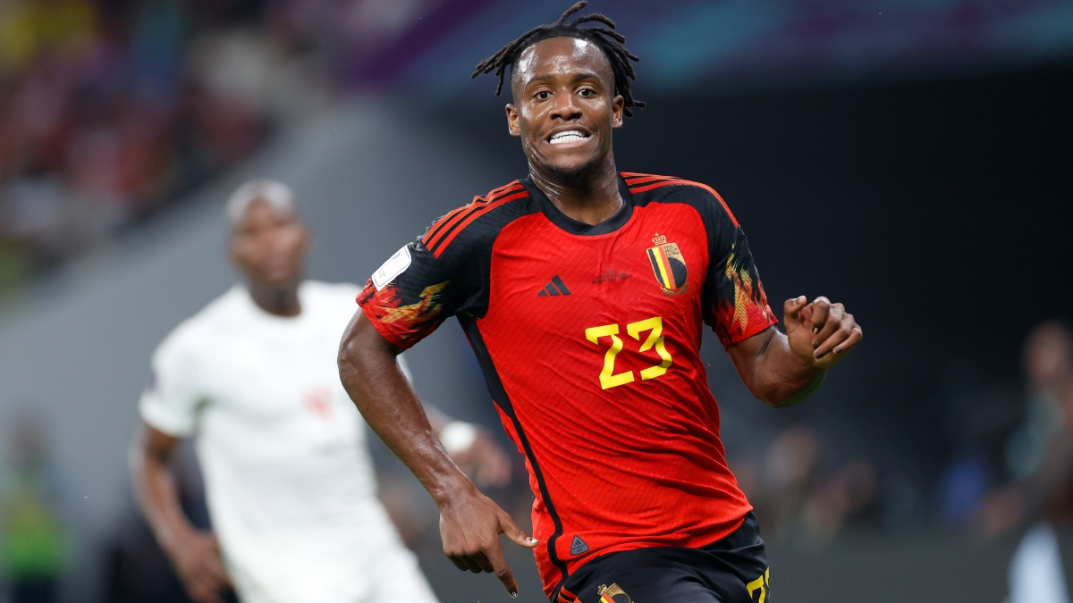 Belgium forward Michy Batshuayi