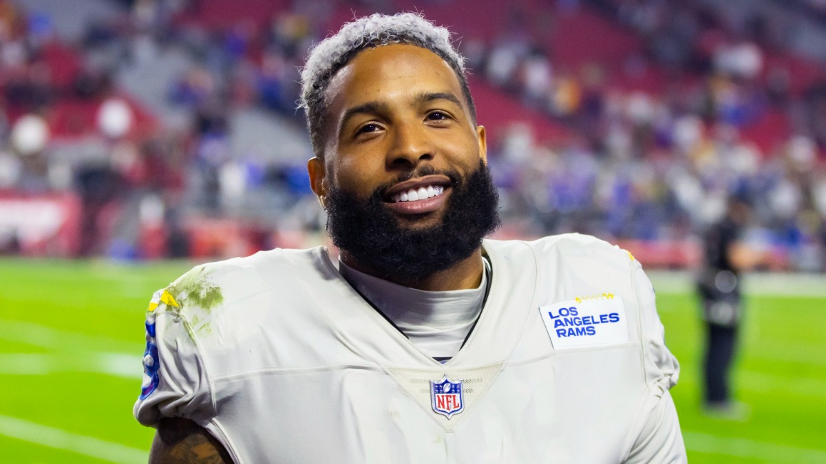 NFL free-agent wideout Odell Beckham Jr.