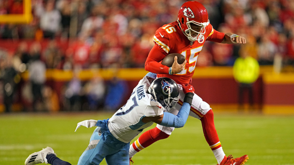 Kansas City Chiefs quarterback Patrick Mahomes