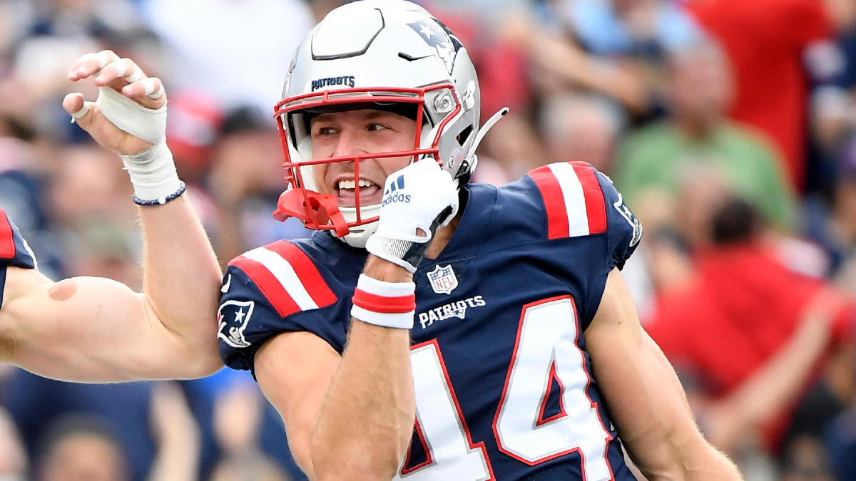 New England Patriots wide receiver Raleigh Webb