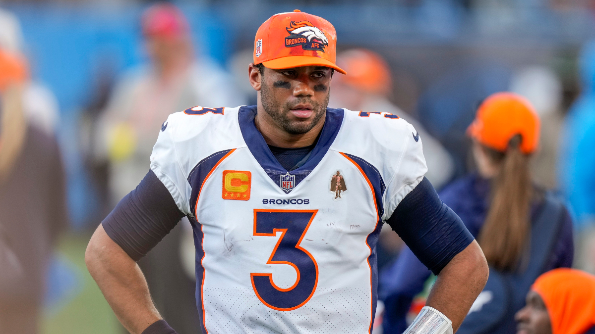 Denver Broncos quarterback Russell Wilson