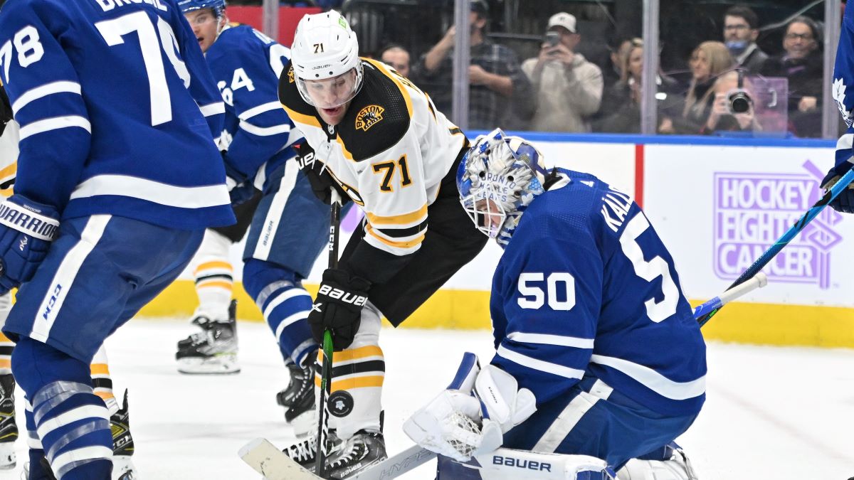 Boston Bruins forward Taylor Hall