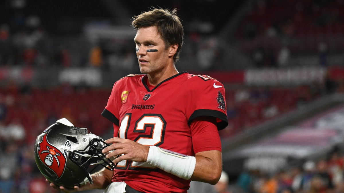 Tampa Bay Buccaneers quarterback Tom Brady