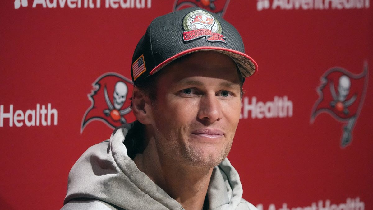 Tampa Bay Buccaneers quarterback Tom Brady