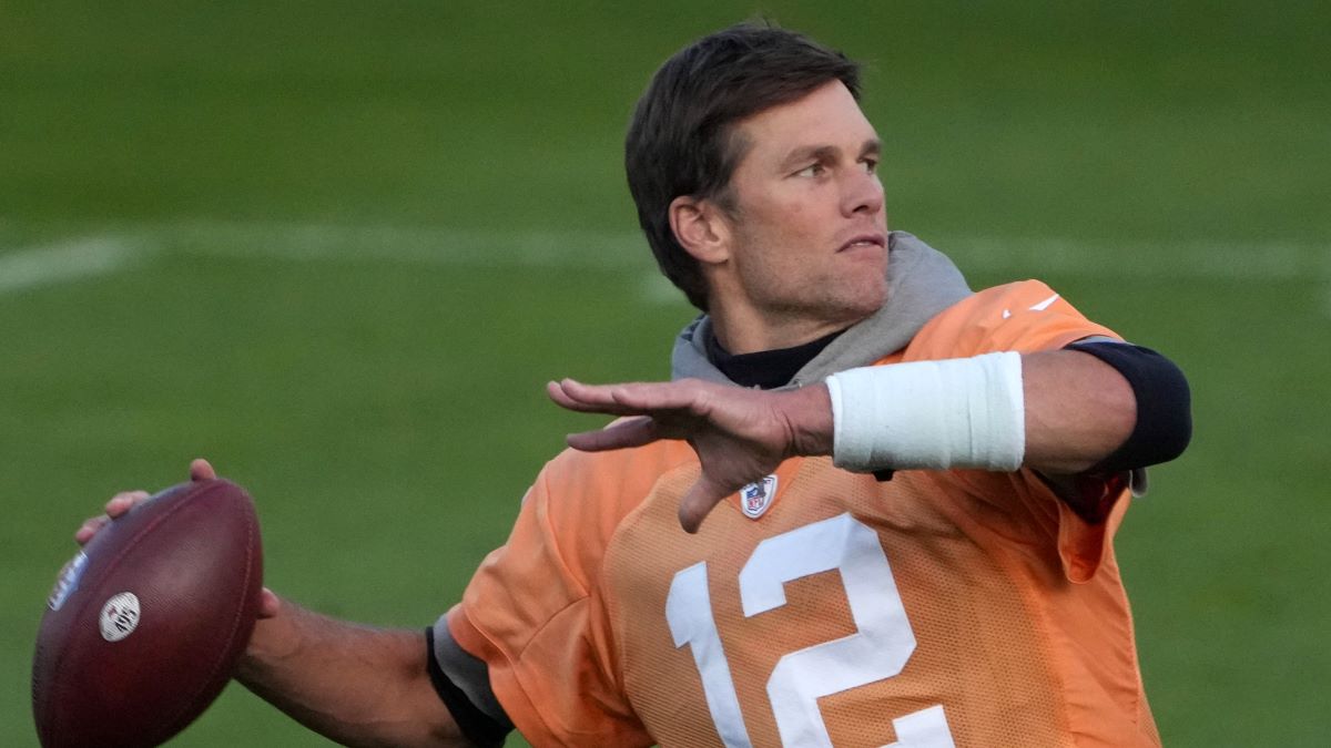 Tampa Bay Buccaneers quarterback Tom Brady