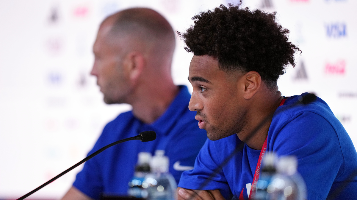 United States midfielder Tyler Adams
