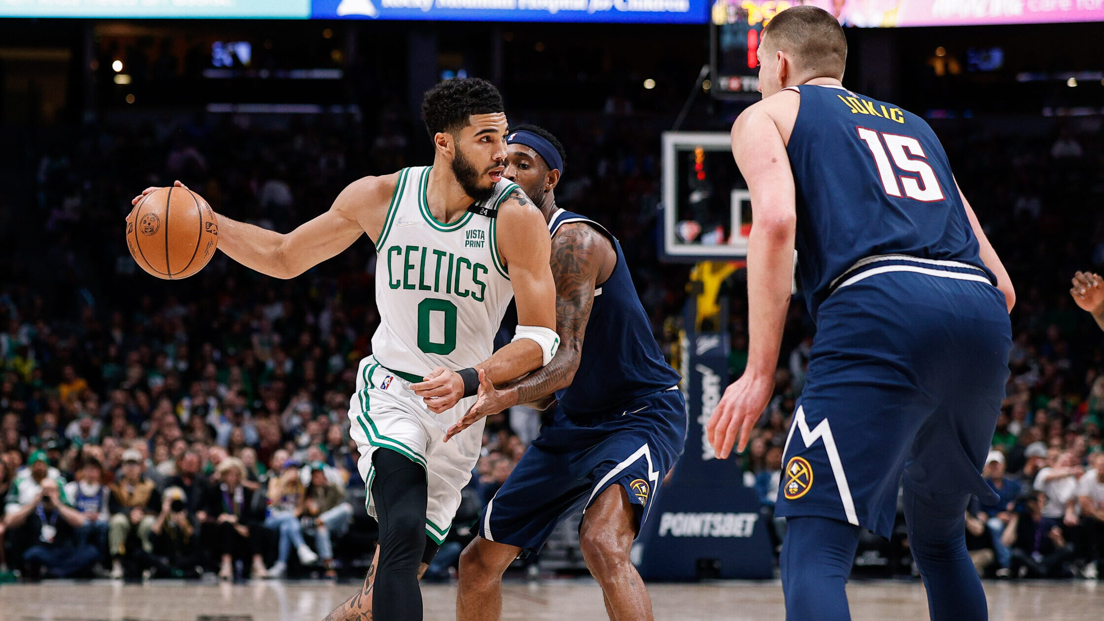 NBA: Boston Celtics at Denver Nuggets