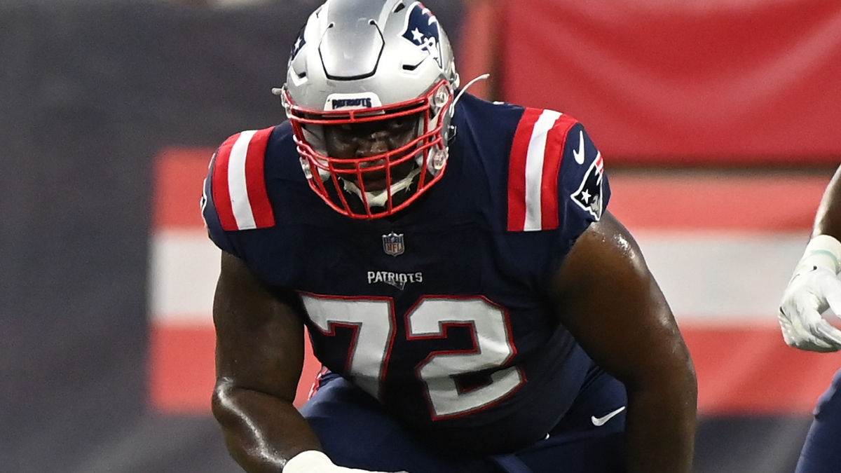 New England Patriots offensive tackle Yodny Cajuste
