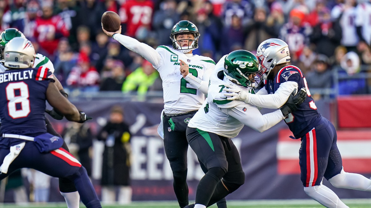 New York Jets quarterback Zach Wilson