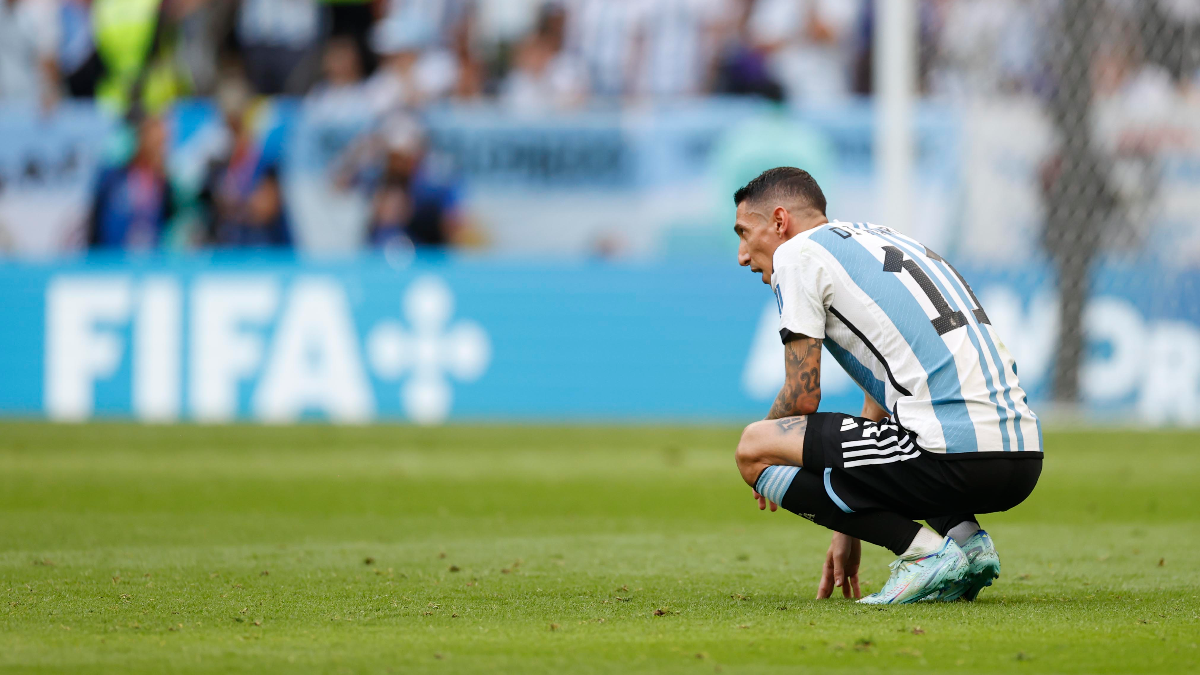 Argentina forward Angel Di Maria