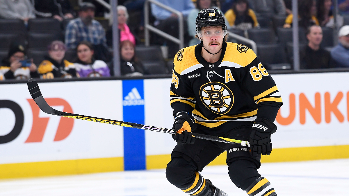 Boston Bruins right wing David Pastrnak