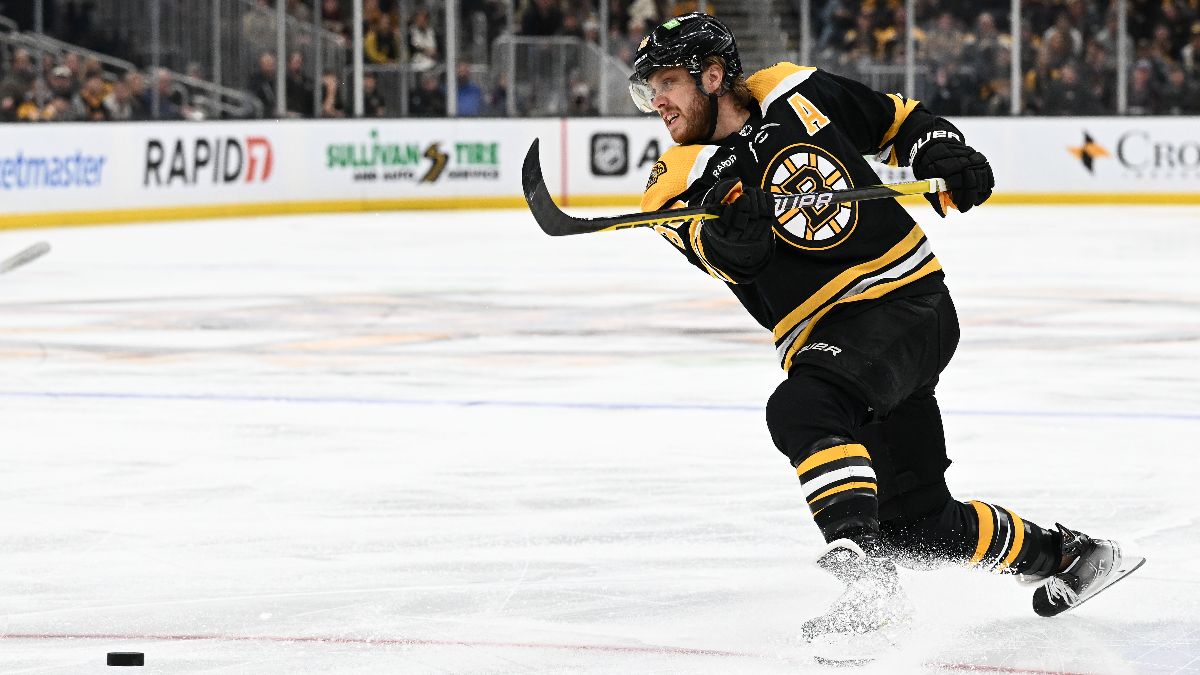 Boston Bruins forward David Pastrnak