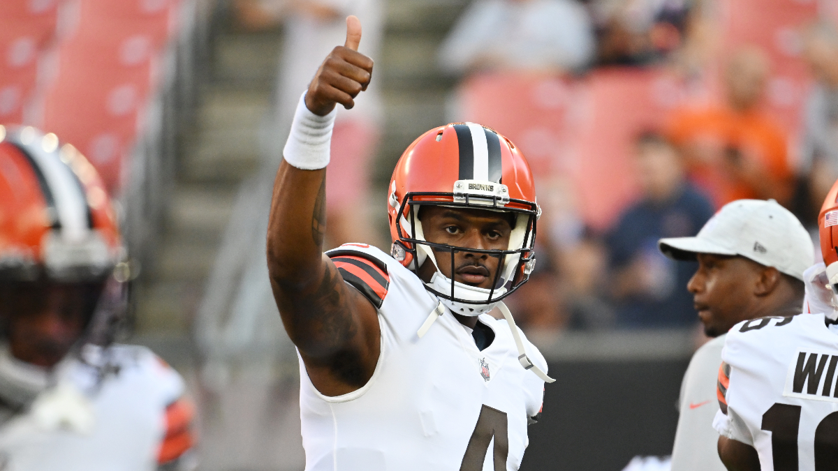 Cleveland Browns quarterback Deshaun Watson