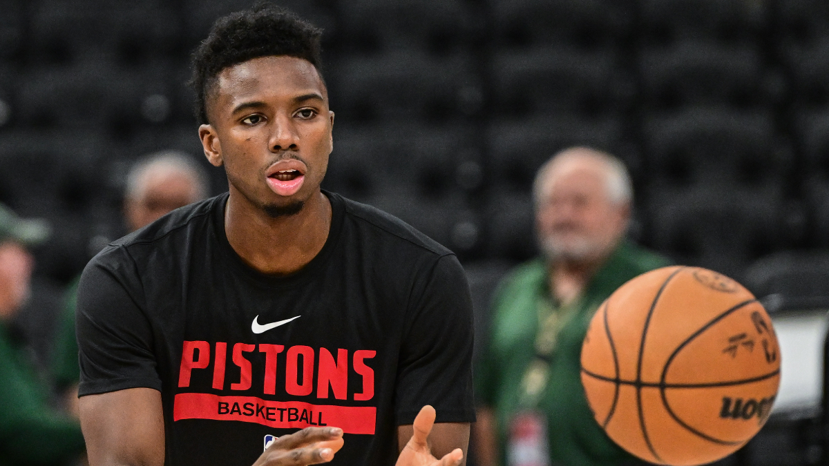 Detroit Pistons guard Hamidou Diallo