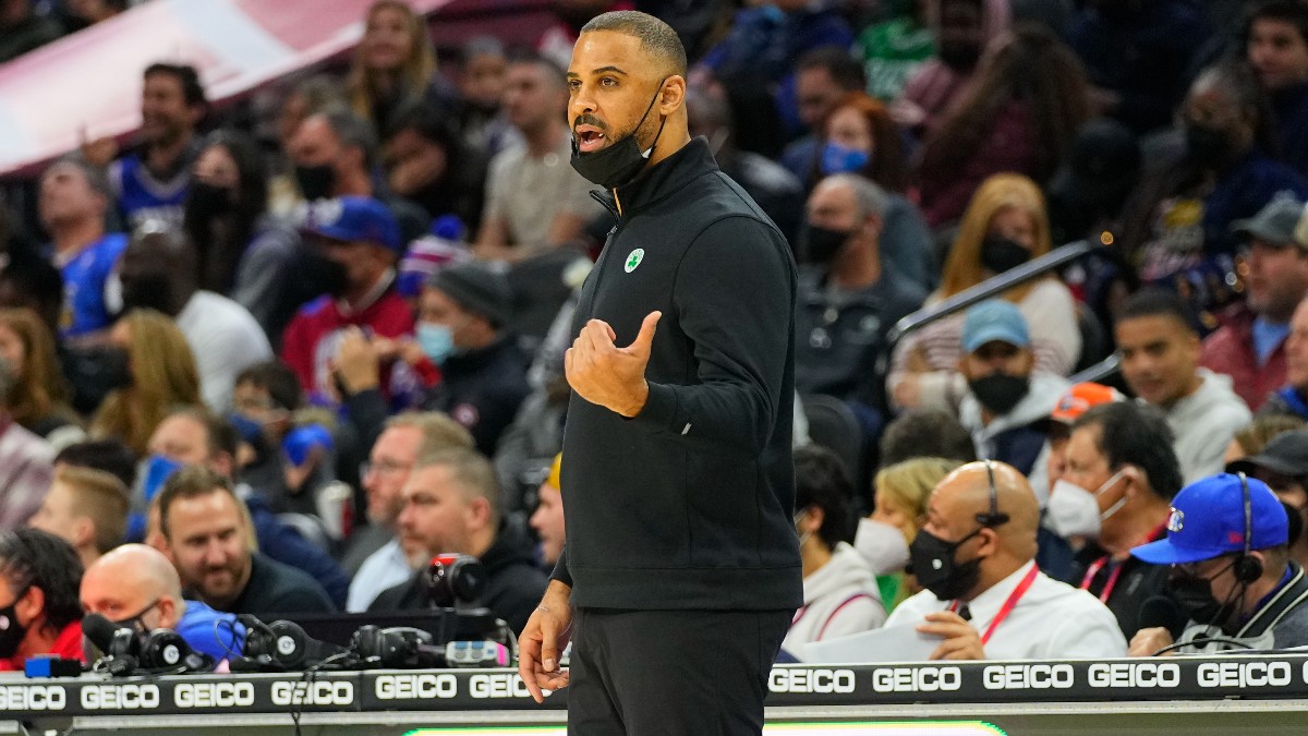 Suspended Boston Celtics head coach Ime Udoka