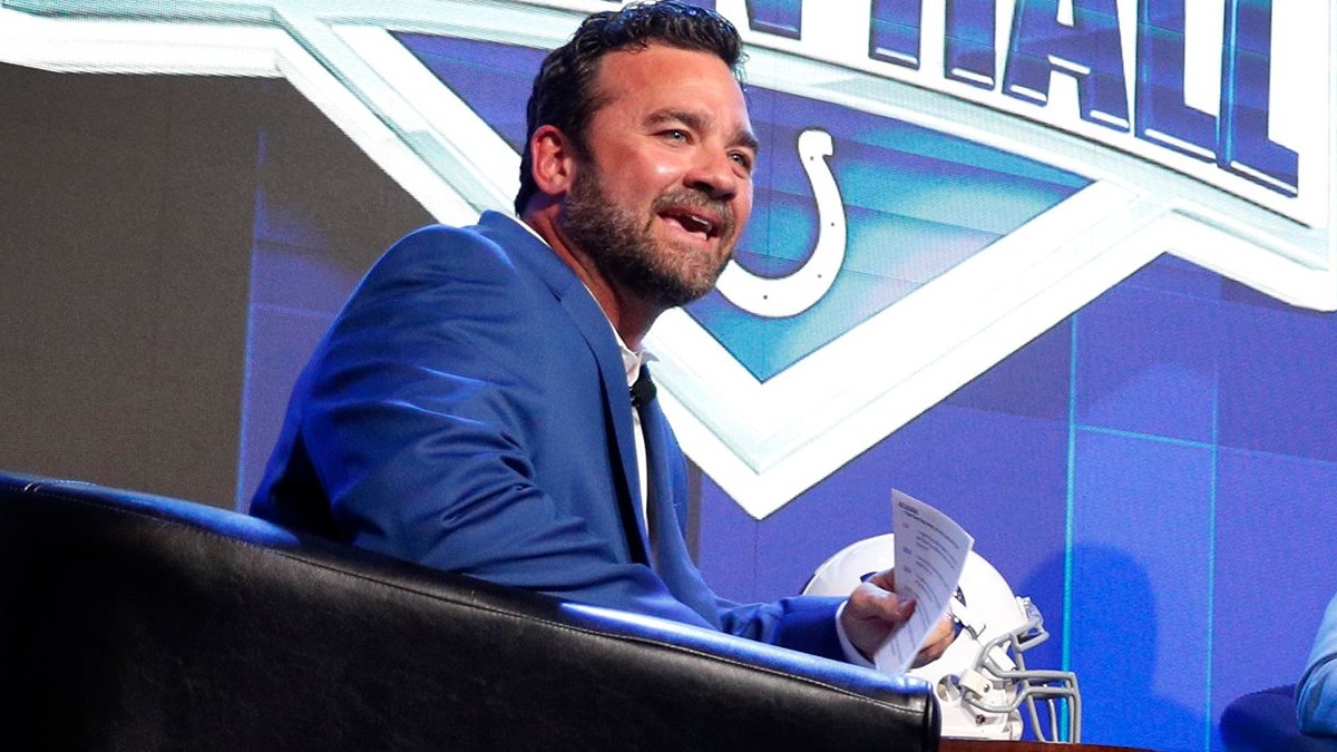 Indianapolis Colts interim head coach Jeff Saturday