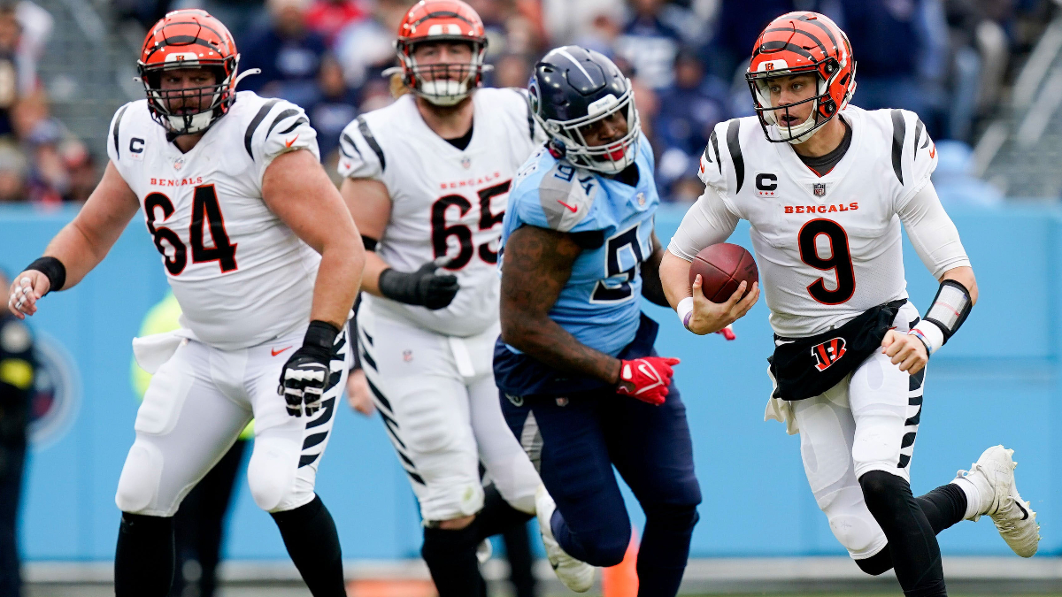 Cincinnati Bengals quarterback Joe Burrow