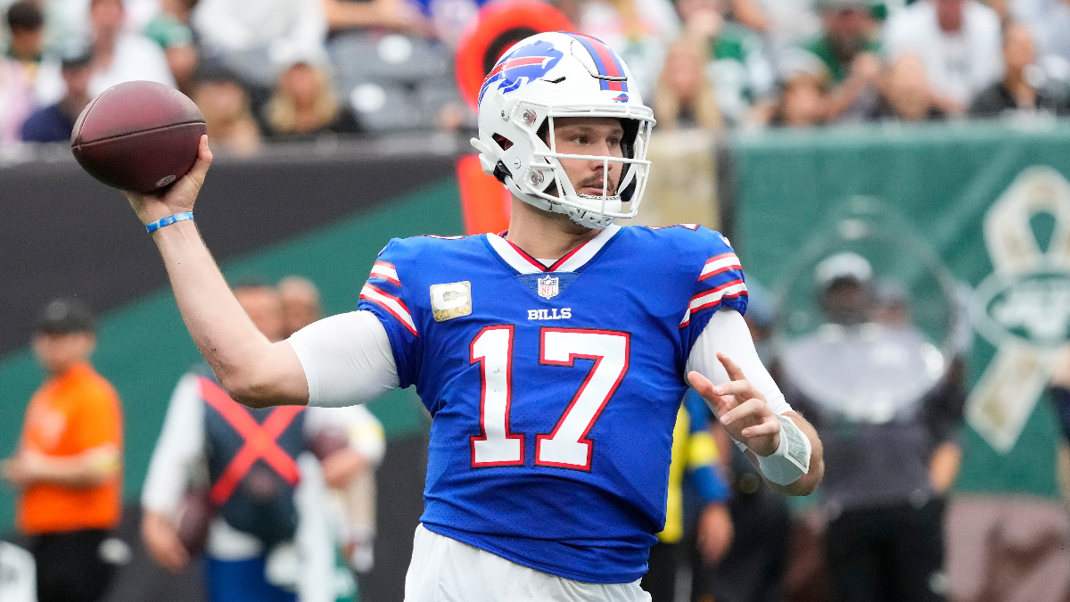 Buffalo Bills quarterback Josh Allen