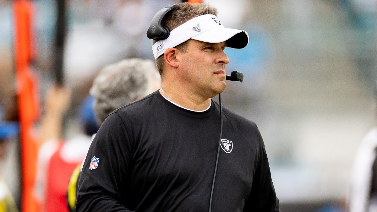 Las Vegas Raiders head coach Josh McDaniels