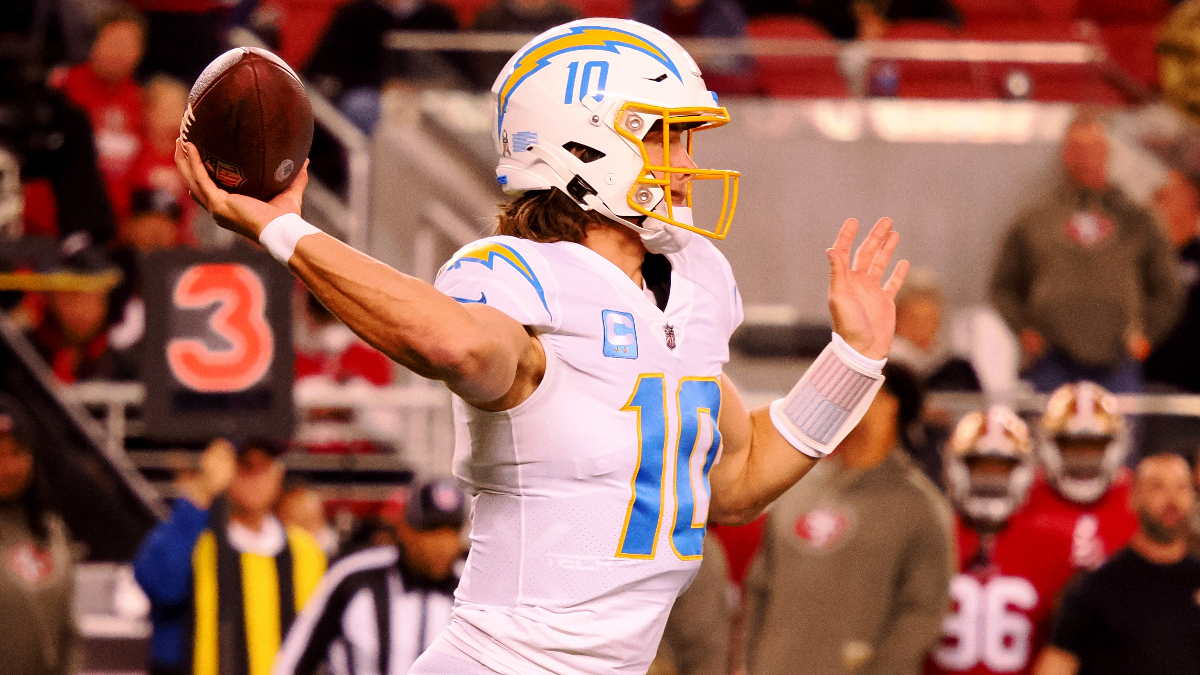 Los Angeles Chargers quarterback Justin Herbert