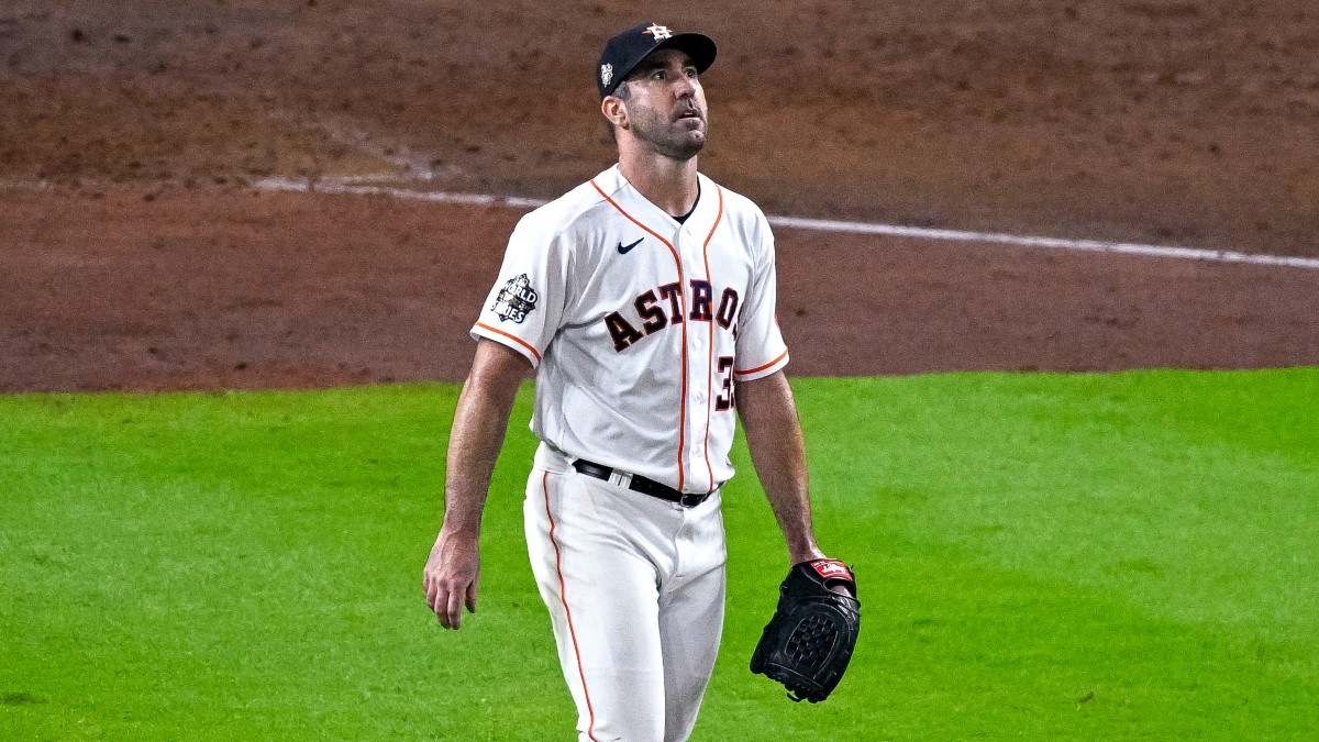 Houston Astros pitcher Justin Verlander