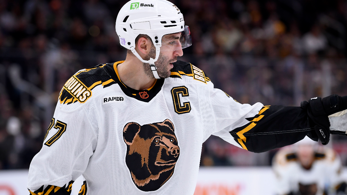 Boston Bruins center Patrice Bergeron