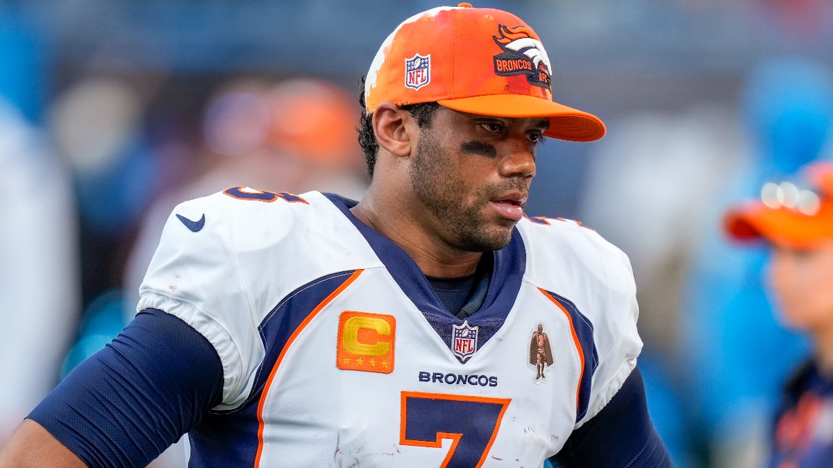 Denver Broncos quarterback Russell Wilson