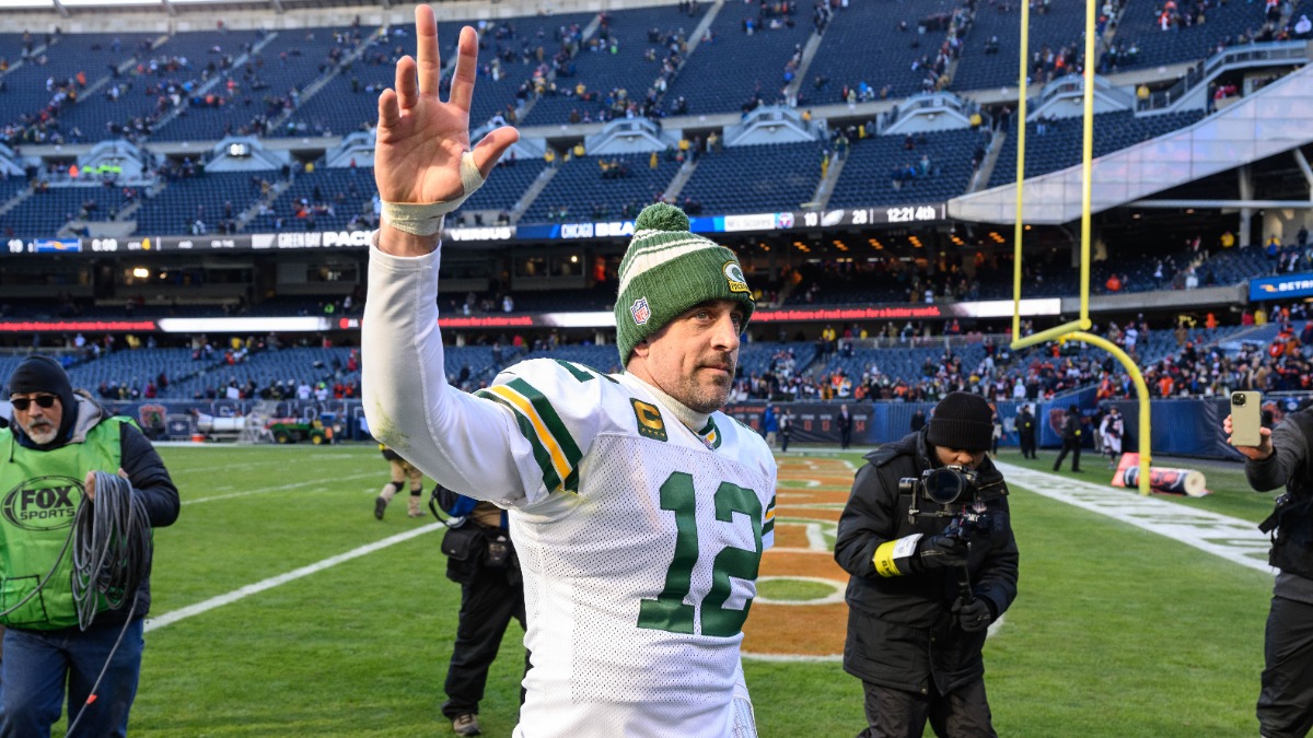 Green Bay Packers quarterback Aaron Rodgers