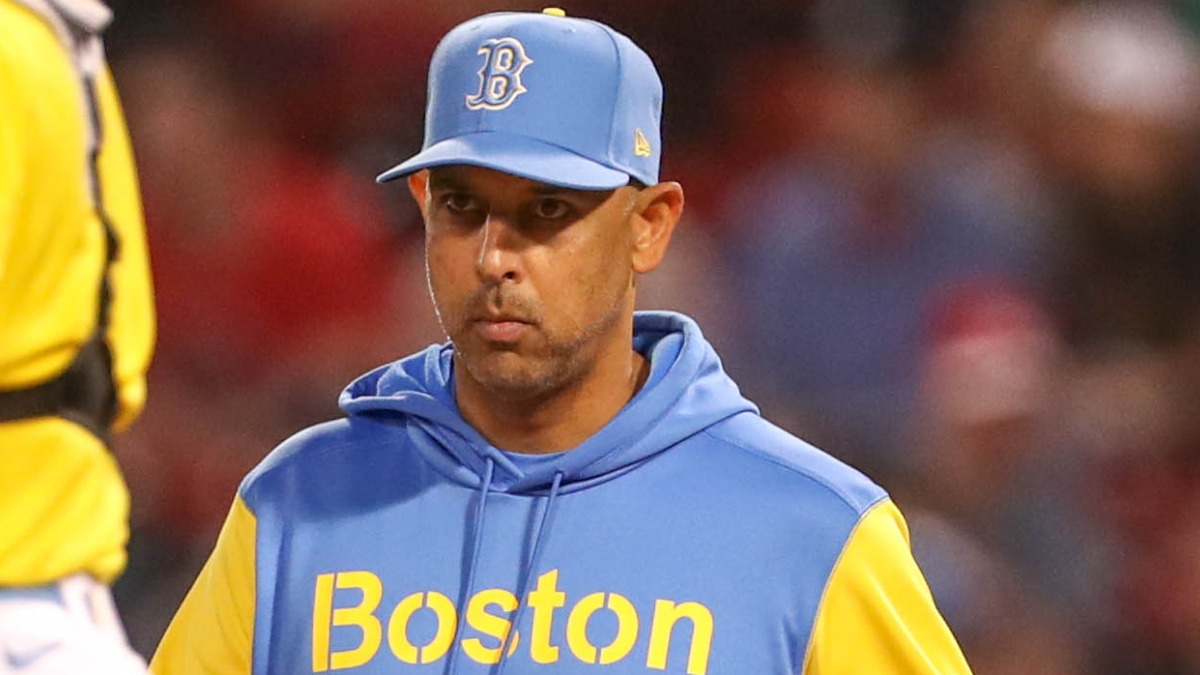 Boston Red Sox manager Alex Cora