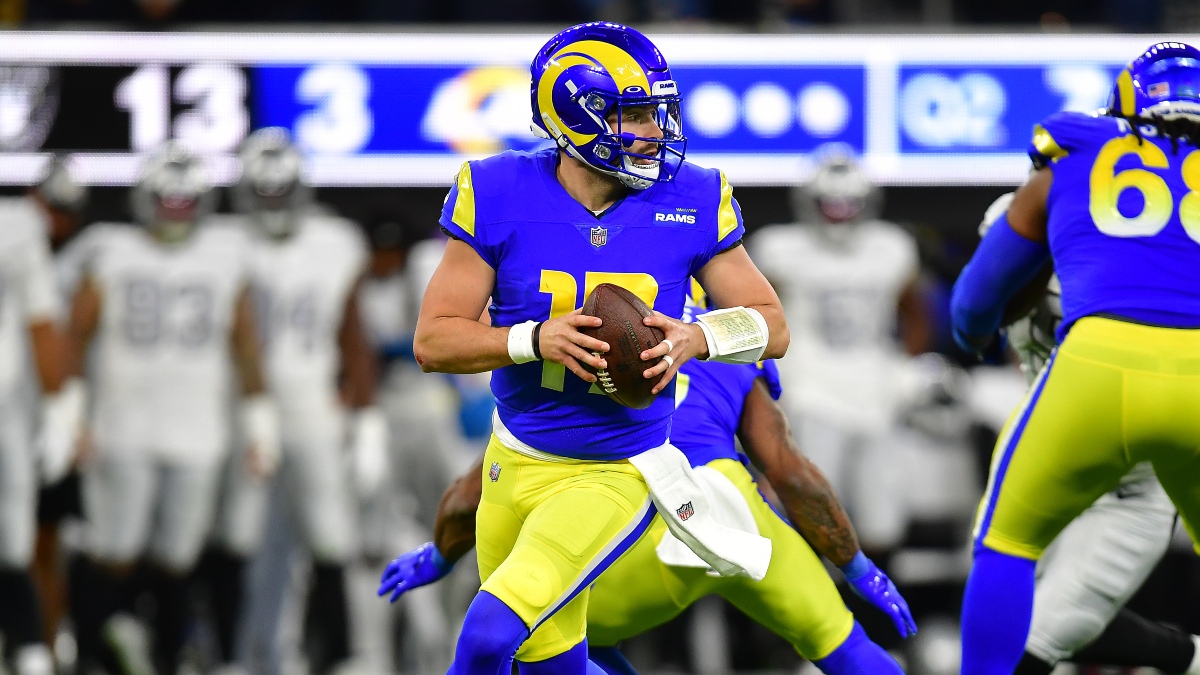 Los Angeles Rams quarterback Baker Mayfield