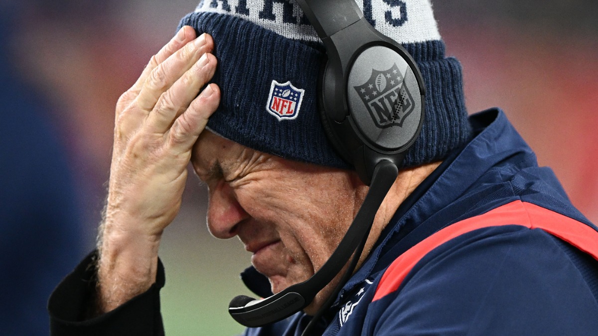 New England Patriots head coach Bill Belichick