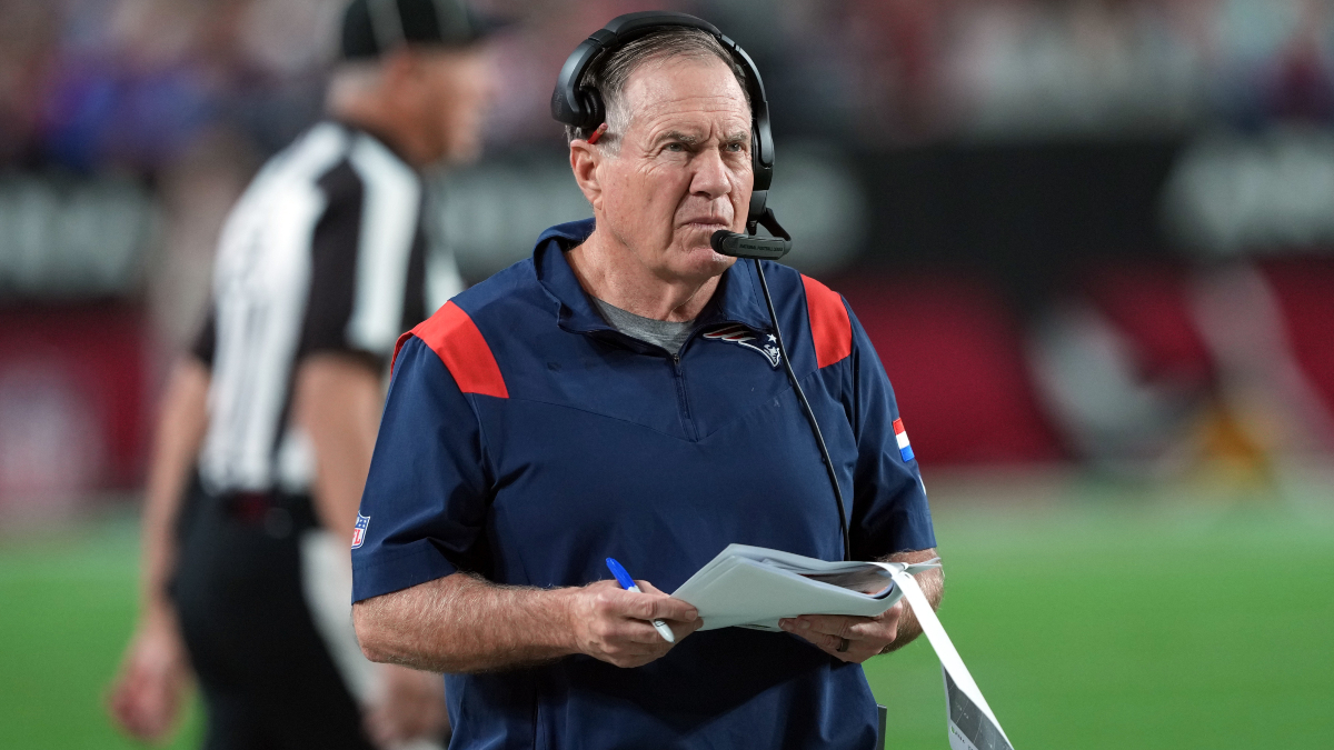 New England Patriots head coach Bill Belichick