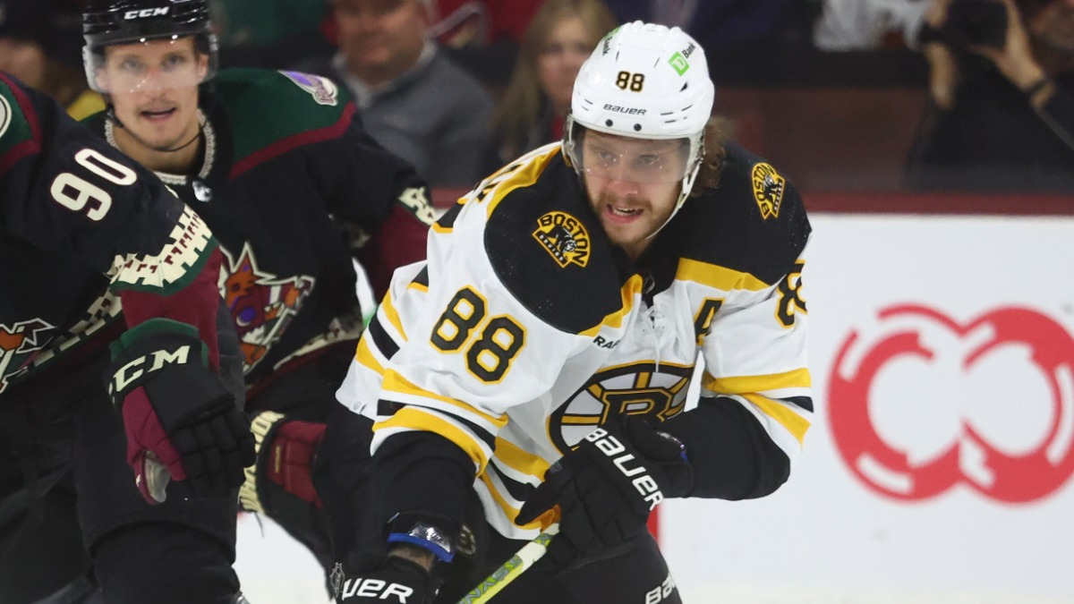 Boston Bruins right wing David Pastrnak