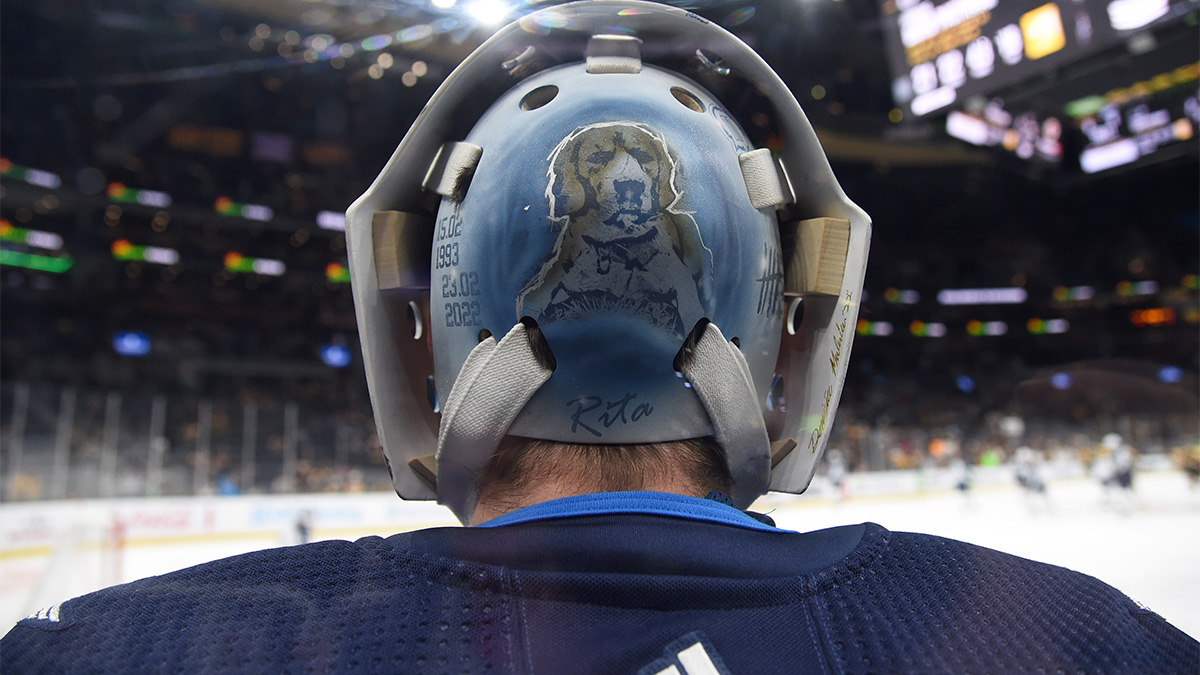 Winnipeg Jets goaltender David Rittich