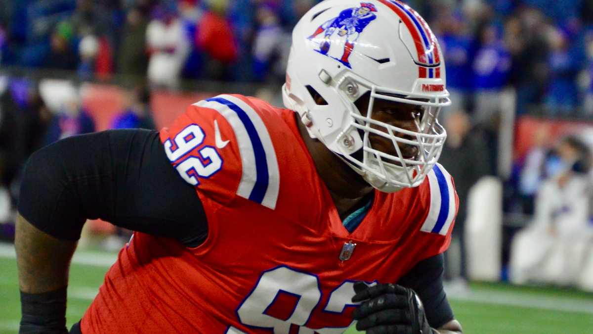 New England Patriots defensive tackle Davon Godchaux
