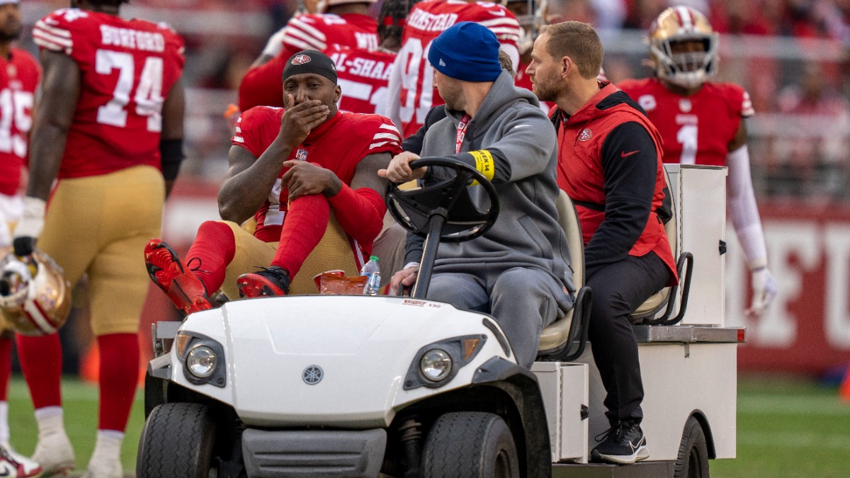 San Francisco 49ers wide receiver Deebo Samuel