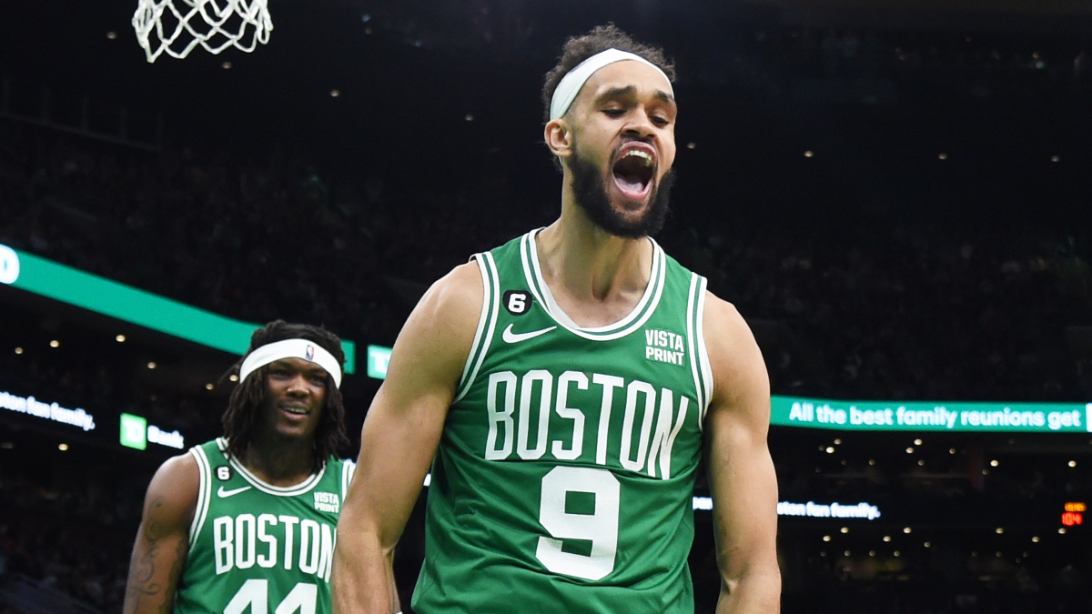 Boston Celtics guard Derrick White