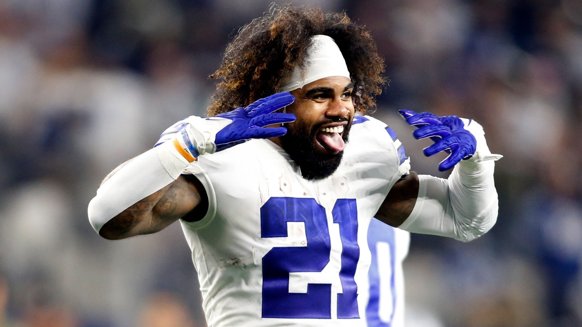 Dallas Cowboys running back Ezekiel Elliott