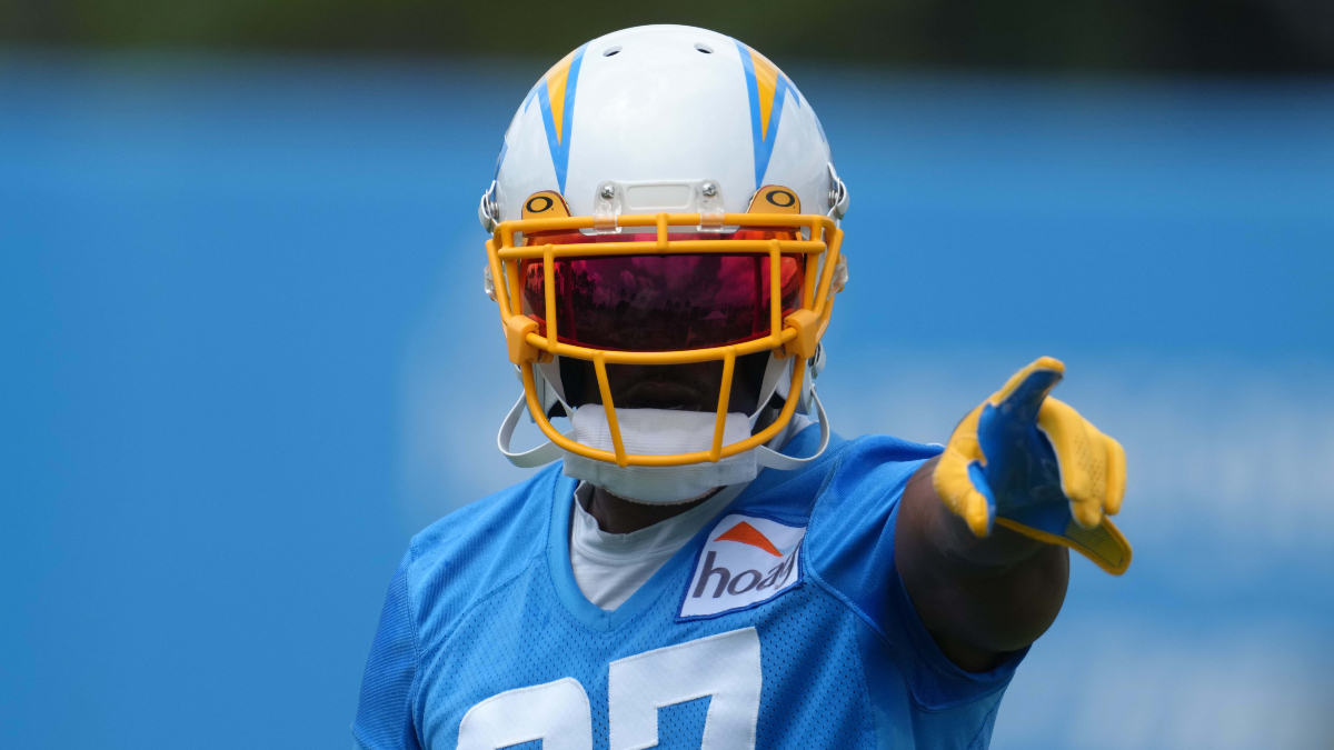 Los Angeles Chargers cornerback J.C. Jackson