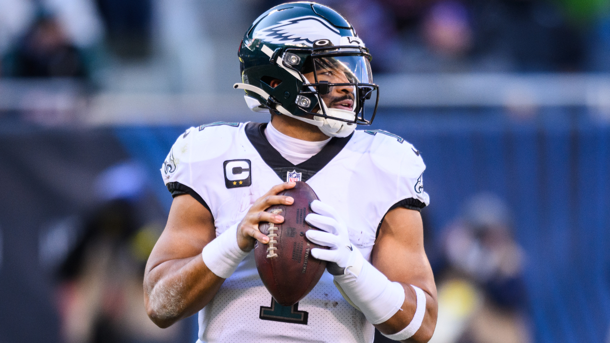 Philadelphia Eagles quarterback Jalen Hurts