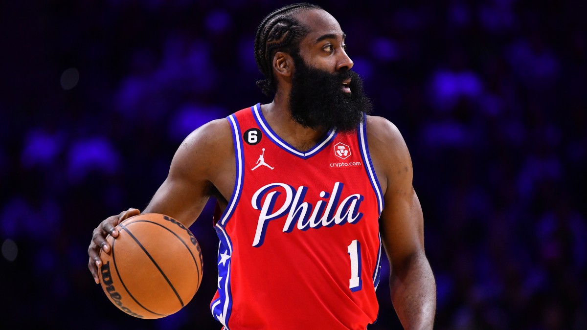 Philadelphia 76ers guard James Harden