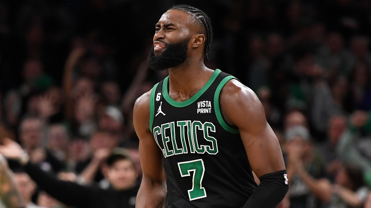 Boston Celtics guard Jaylen Brown