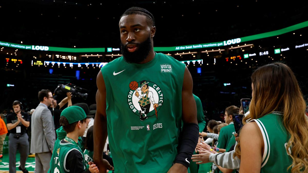Boston Celtics guard Jaylen Brown
