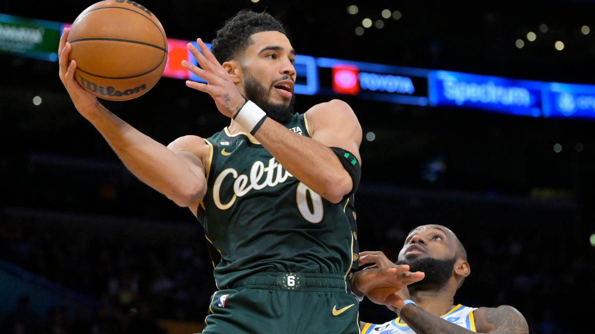 Boston Celtics forward Jayson Tatum