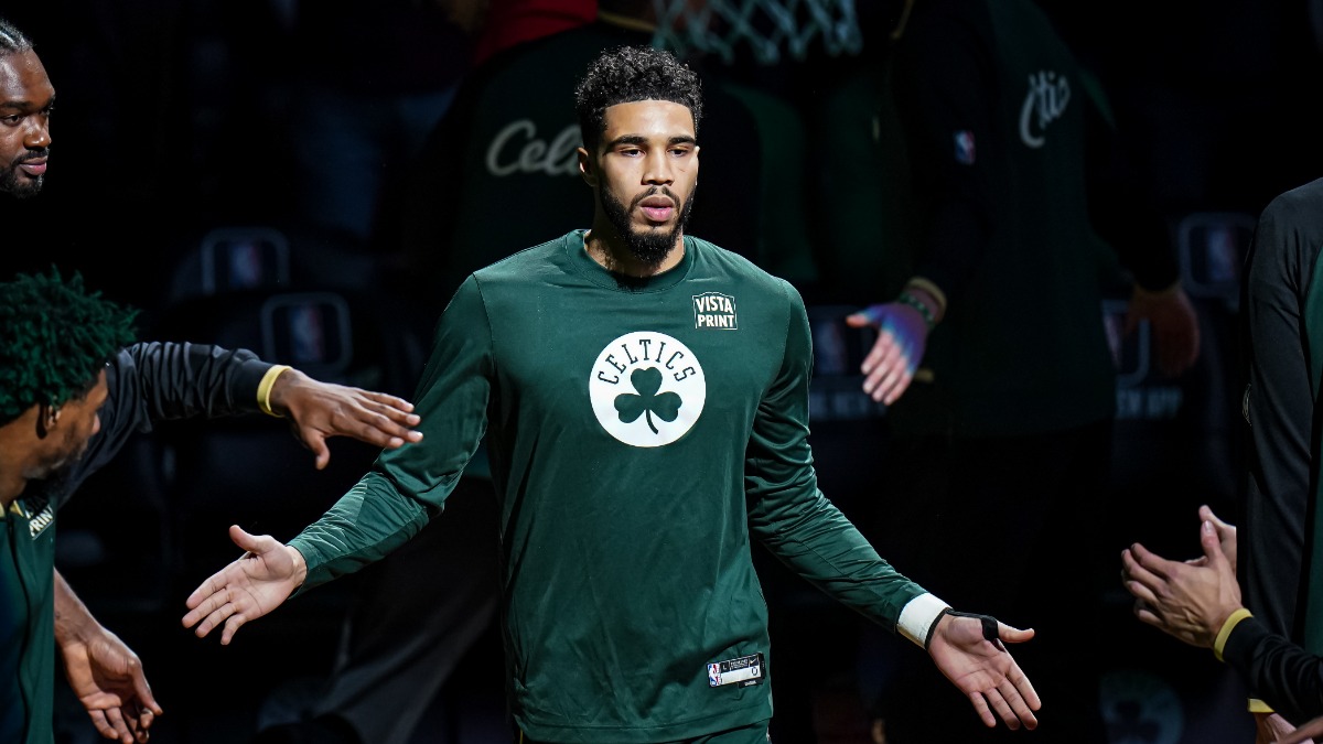 Boston Celtics forward Jayson Tatum