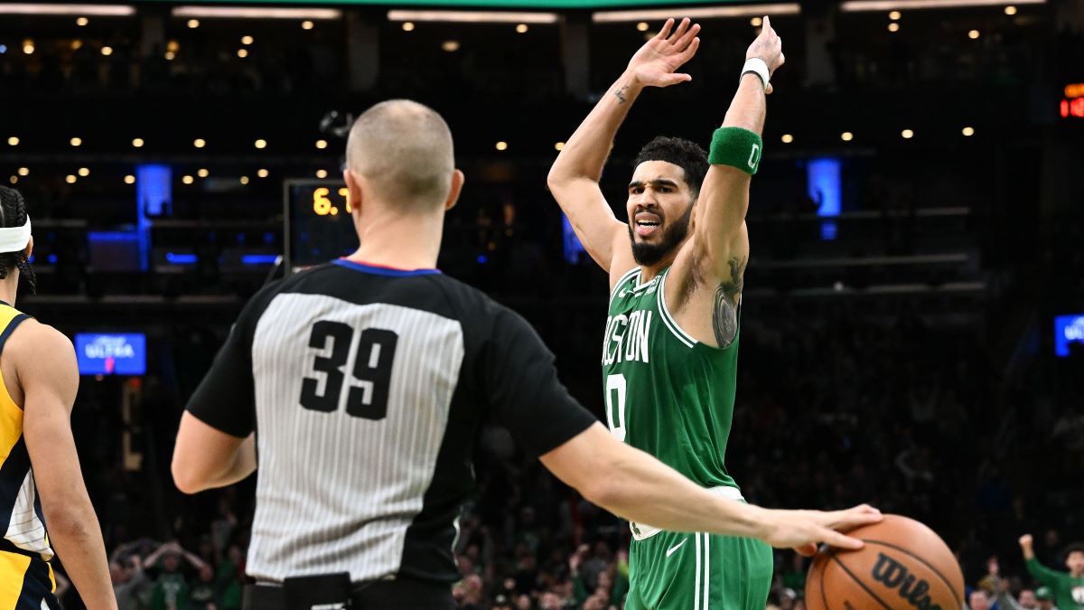 Boston Celtics forward Jayson Tatum