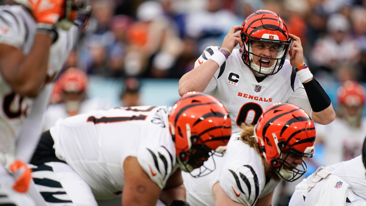 Cincinnati Bengals quarterback Joe Burrow