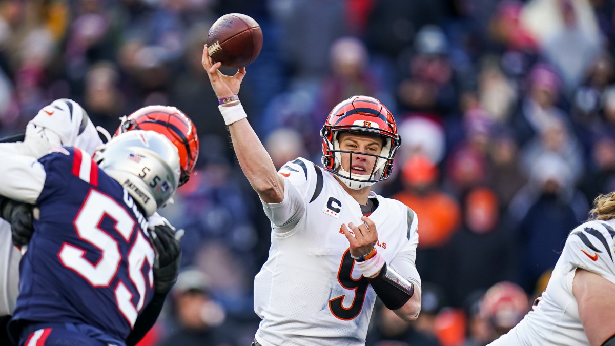 Cincinnati Bengals quarterback Joe Burrow