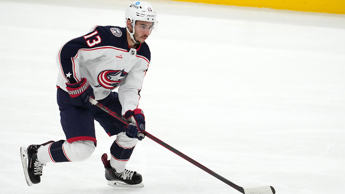 Columbus Blue Jackets left wing Johnny Gaudreau